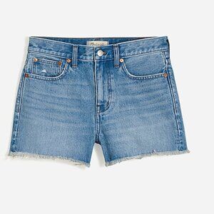 Madewell Relaxed Mid Length Denim Shorts- 24